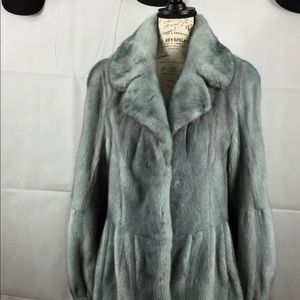 Woman's natural fur coat